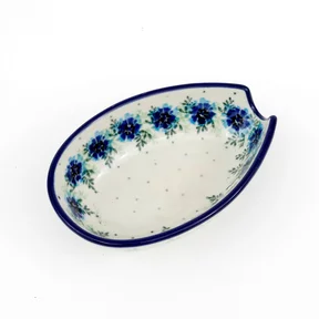 Podstawka pod łyżkę 381 12/8,5cm <br> 2511X Polskie kwiaty
